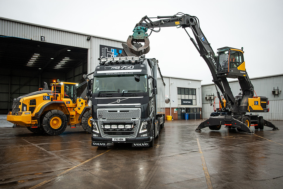 New Volvos for H & H Waste Management