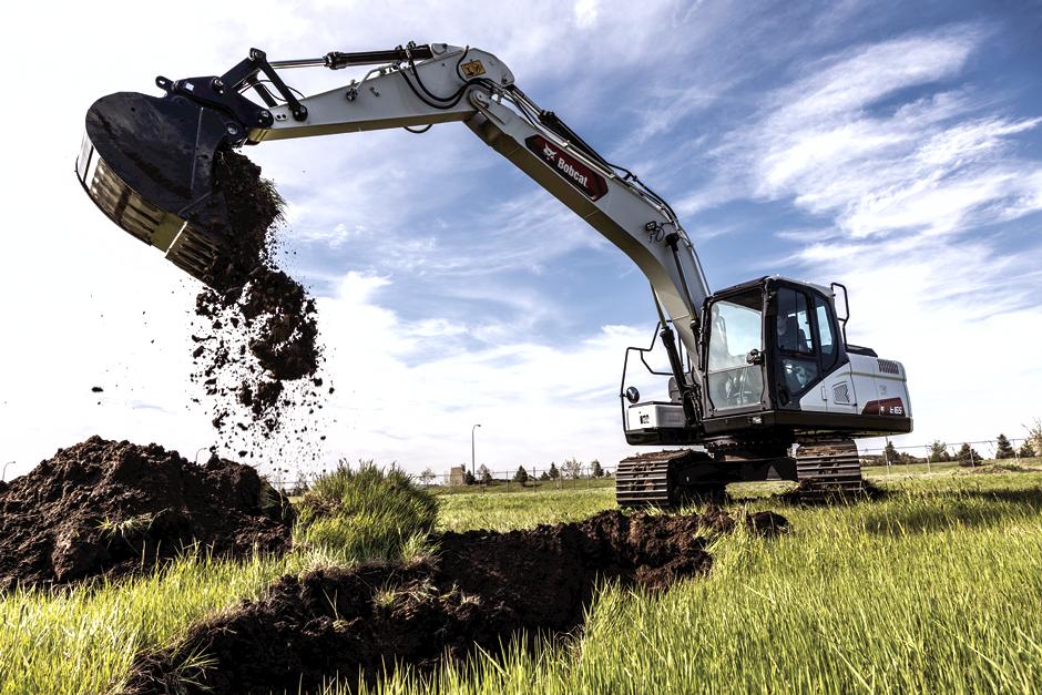 Bobcat Company expands its excavator lineup with the new E165 Large Excavator